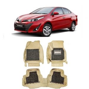 Floor Mats for Yaaris - beige
